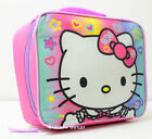 Sanrio Hello Kitty Lunch Box  Lunch Bag Snack Tote Girls Insulated Pink Stars 