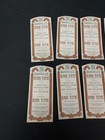 Old Lot 10 Unused Apothecary Hair Tonic Bottle Labels Ramsdell Drug Co  New York