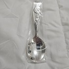 Enesco Precious Moments Boy Jesus Loves Me Infant Baby Spoon Silver Plate Nib 