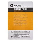 Brake Pad Set For Ducati 996 998 748 Monster 620 750 695 Rear Semi-metallic