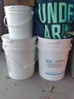 Lot 5 Gallons Bpa Free Food Grade Plastic Buckets   Lids Various 86pcs