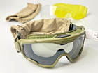 Ukraine Army Goggles Exclusive Military Issue Ballistic Tactical Glasses Rare