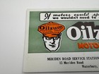 Vintage Oilzum Ink Blotter New Old Stock