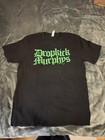 Dropkick Murphys  fighting Nazis Since 1996  Black Graphic T-shirt Size L