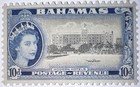 Travelstamps  1954 Bahamas Stamps Sc 172 10d Qeii      Modern Hotels     Mnh