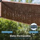 90  Sun Shade Cloth With Grommets Mesh Tarp For Patio Garden Canopy Coffee Brown