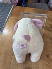 Vintage 1999 Ty Pillow Pals Dogbaby Baby Rattle Plush Stuffed Animal 10   