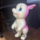 Vintage Bunny Rabbit Rubber Squeak Toy 7   Easter Pics Lot Chicks