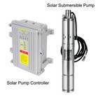 3inch Dc 36v 400w Solar Submersible Water Pump Deep Well Pump W  Mppt Controller