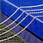 Tree Of Life Small Oval Charm On 24  925 Plated Sterling Silver Necklace Women