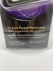 Omron Go Smart Tri-axis Pocket Pedometer With A Brain Hj-303 - New Sealed