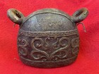 Vintage Bronze Intricately Detailed Ritual Chu Elephant Bell   Burma