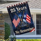 911 Memorial Flag  25 Years We Remember Patriotic Garden Flag Outdoor