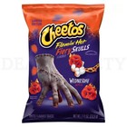Cheetos Flamin  Hot Fiery Skulls Wednesday Netflix Cheese Snacks 7 5oz Lot Of 4