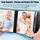 8x10 Photo Album 152 Pockets Holds 152 Photos  Large Capacity Leather Cover Fami