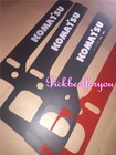 1pcs Door Stickers For Komatsu Pc60-7   120 200   300-6  ms13 Ql