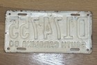 Vintage 1960 South Carolina Collectible Dealers License Plate