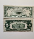  5  2     Star Notes 1953 1963 Red Seal Circulated Lot Of 2