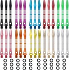30 Pcs Dart Shafts For Steel Tip Medium 2ba Thread Aluminium Alloy Dart Stems   