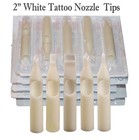 100 Tattoo Tip Tubes 1  3  5  7  9  11  13  15  Round Shade Line Flat Magnum