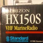 Standard Horizon Hx150s Handheld Vhf Marine Radio With Battery Brand New  