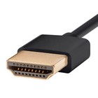2x 6ft Hdmi Cable Hdtv 4k 1080p 3d Ethernet Ps4 Xbox Dvd Bluray Slim Gold Plated
