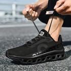 Men s Running Shoes Lace-up Sneakers Cushioned  Breathable And Comfortable