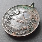 Usn Navy Medal Nicaraguan Campaign 1912 Unknown Original Repaired Ring No Ribbon