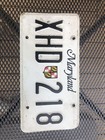 Vintage 1990s Maryland License Plate State Crest Original Paint Good Condition