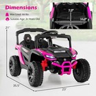 12v Kids Ride On Car Battery Powered Electric Remote Control Led Lights Music