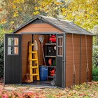 15in 8 Pack Ground Anchors With 1 8  Galvanized Cable Shed Anchor Kit  Trampolin