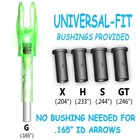 6 12pcs G Lighted Nocks For Arrows With  165  204  233  244  246 Inside Diame   