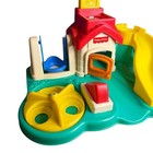 Fisher Price Roll Around Playground Vintage School Preschool Toy W  Bell 1994