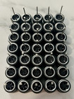 1 64 Wheels   Rubber Tires  10 Sets  Real Riders Black   Silver Lip