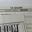 Original Factory Vs  Slalom Nintendo Pak  Arcade Video Game Owners Manual