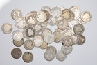 1892-1916 Mixed Date   Mints Barber Silver Dime Roll 50 Coins Average Circulated