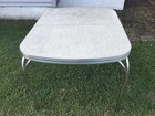 Small Mcm 1950 s Vintage Formica Kitchen Dining Room Table No Chairs -no Leaf