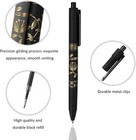 0 7mm Bla Ink L Pens Refillable   Retractable L Ink Rolling