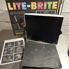 Magic Screen Retro Style Lite Brite Kids Toy Fun Light Bright Game Set Pegs
