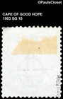 Cape Of Good Hope  mafeking  1903 Sg 10 Blk Op Besieged 6p On Lilac 3p Used F vf