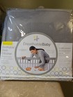 Breathable Baby Breathable Mesh Crib Liner Classic Gray New With Tags