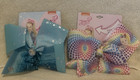 5 Pc Lot Jojo Siwa Large 8  Girls Hair Bows - New   Used - See Details Below