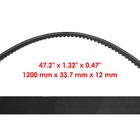 Caltric Drive Belt For Polaris 3211070 Clutch Drive Belt Snowmobile