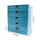 New 5-tier Drawer Cabinet   Desktop Organizer Box   File Drawer Organizer Sale