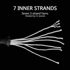 Paracord Spool 550lb Type Iii 7 Stand 50-1000ft Paracord Cord Rope Survival Kit