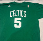 Boston Celtics Kevin Garnett Adidas Jersey T Shirt Mens Large Green Cotton Nba