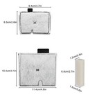 8 Pcs Replacement Filter Cartridges For Aqueon  Aquarium Tank Compatible Media