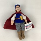 Disney Store Snow White Prince 10  Plush Bean Bag Stuffed Doll Toy Tags  Vintage
