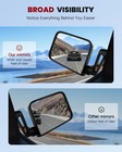 Passenger Mirror Jeep Wrangler 87-02 Halfdoor Black Textured Manualfold 68084718