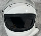 Zamp Snell Sa2005 Air Racing Helmet Lg With Visor Sz 555808 Dot Fiberglass White